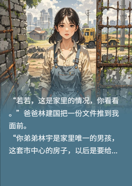爸妈分家产，大平层归我弟，猪圈给我