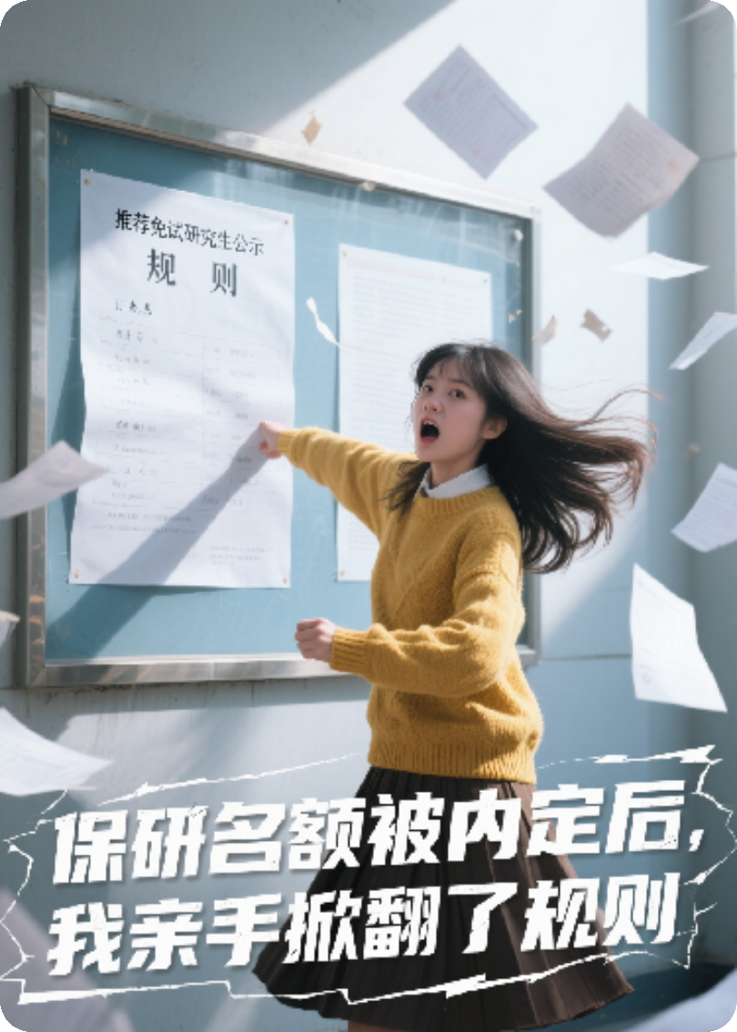 保研名额被内定后，我亲手掀翻了规则！