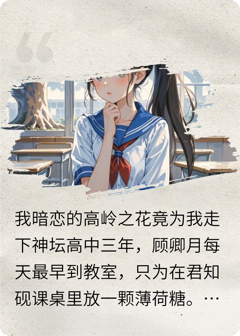 我暗恋的高岭之花竟为我走下神坛
