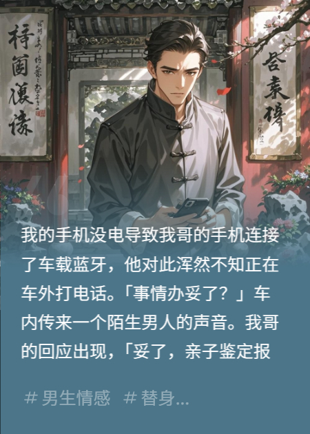 生日宴惊魂：我哥换了亲子鉴定，让我喜当爹二十年