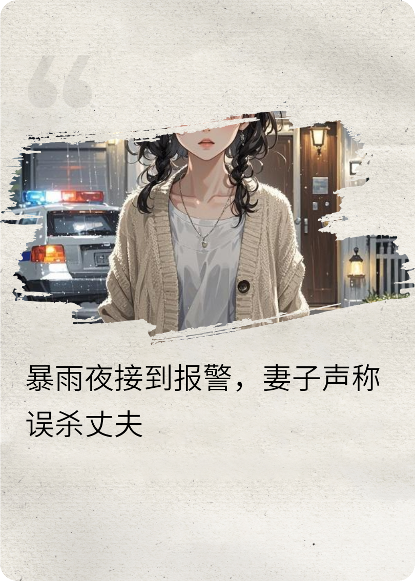 暴雨夜接到报警，妻子声称误杀丈夫