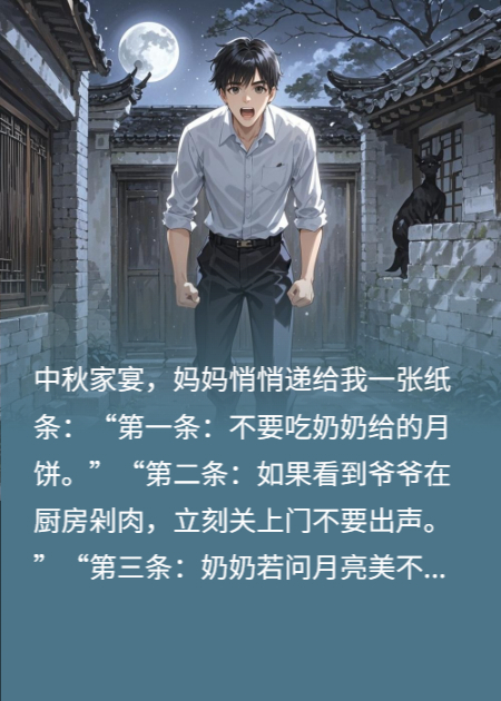 别吃奶奶的月饼：一个毛骨悚然的中秋规则