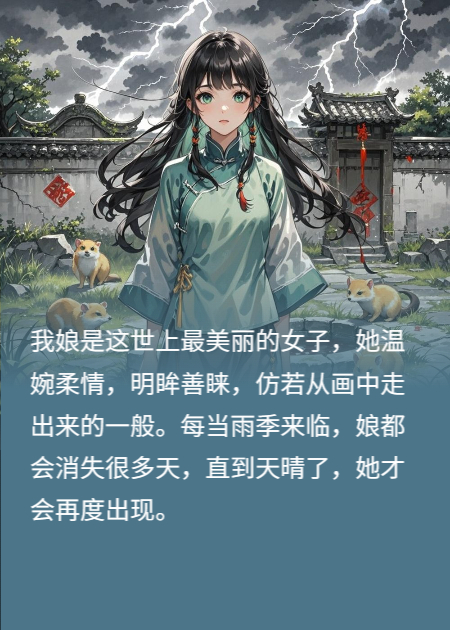 画中的女子