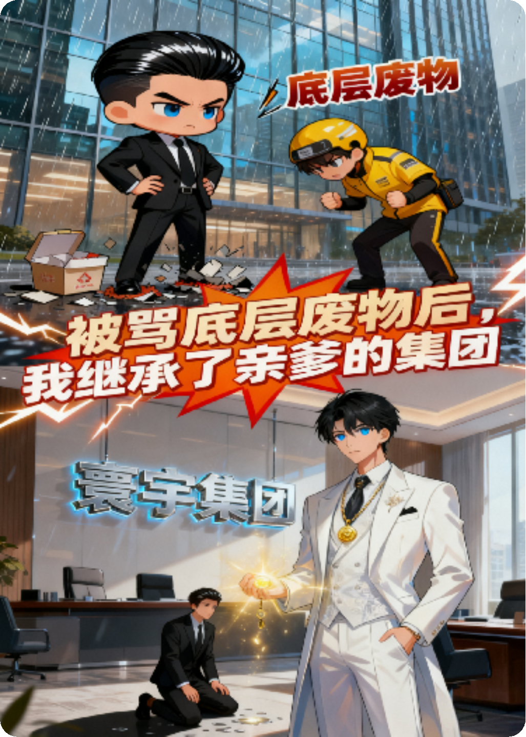 被骂底层废物后，我继承了亲爹的集团