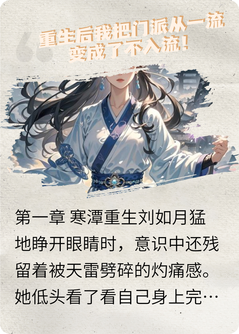 被宗门放弃的我，让宗门悔恨不已！