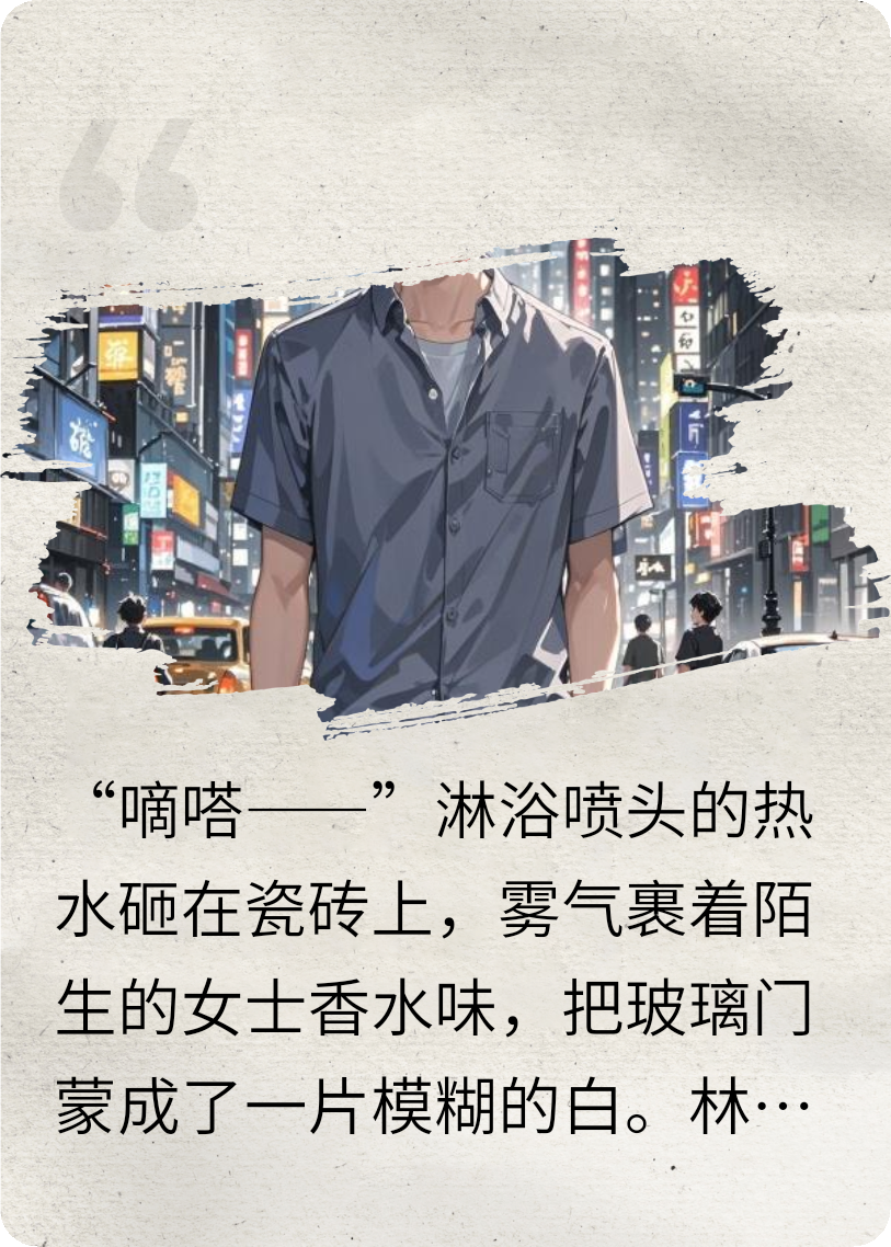 霓虹下的旋转门