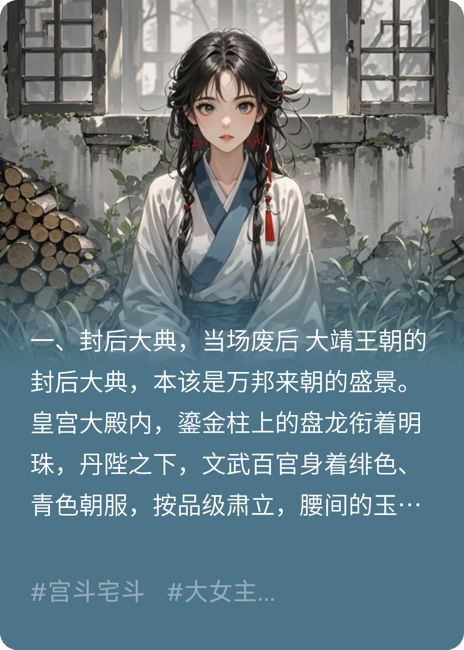 废后？睁眼看我夺你江山