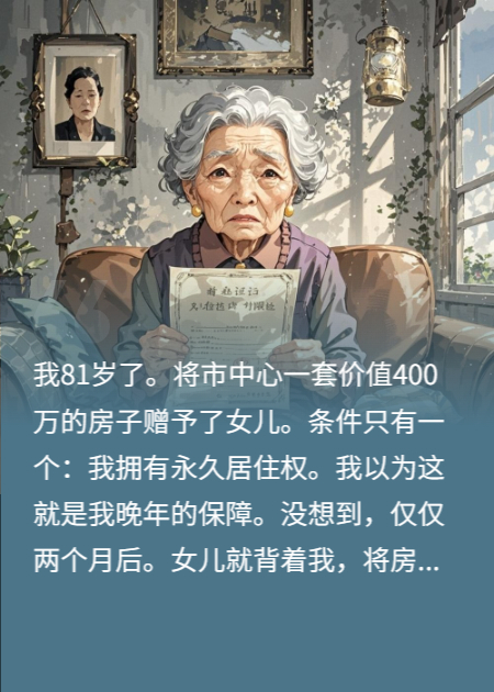 赠房反被卖？老妈还有后手！