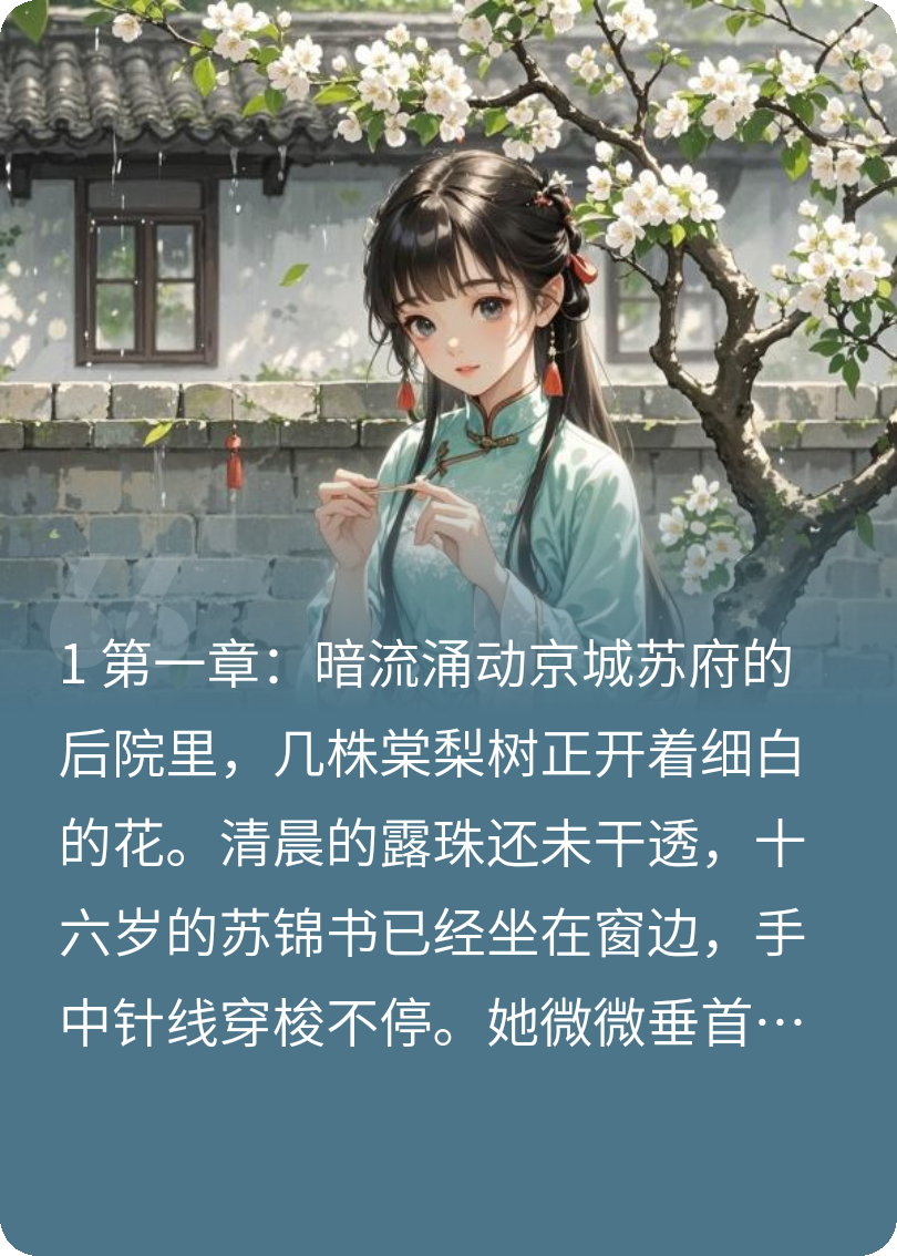 棠梨深院落