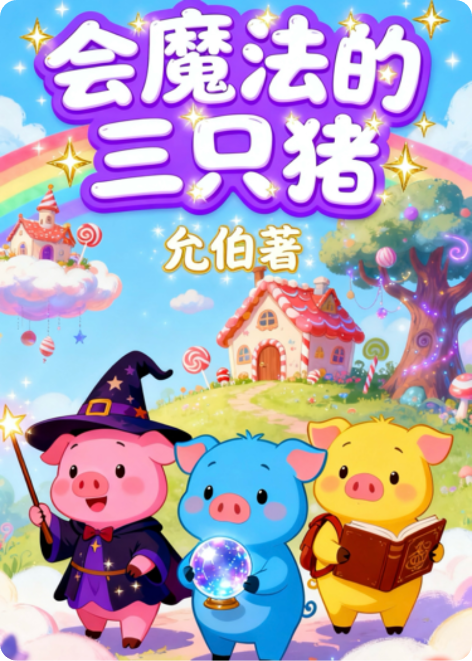 会魔法的三只猪