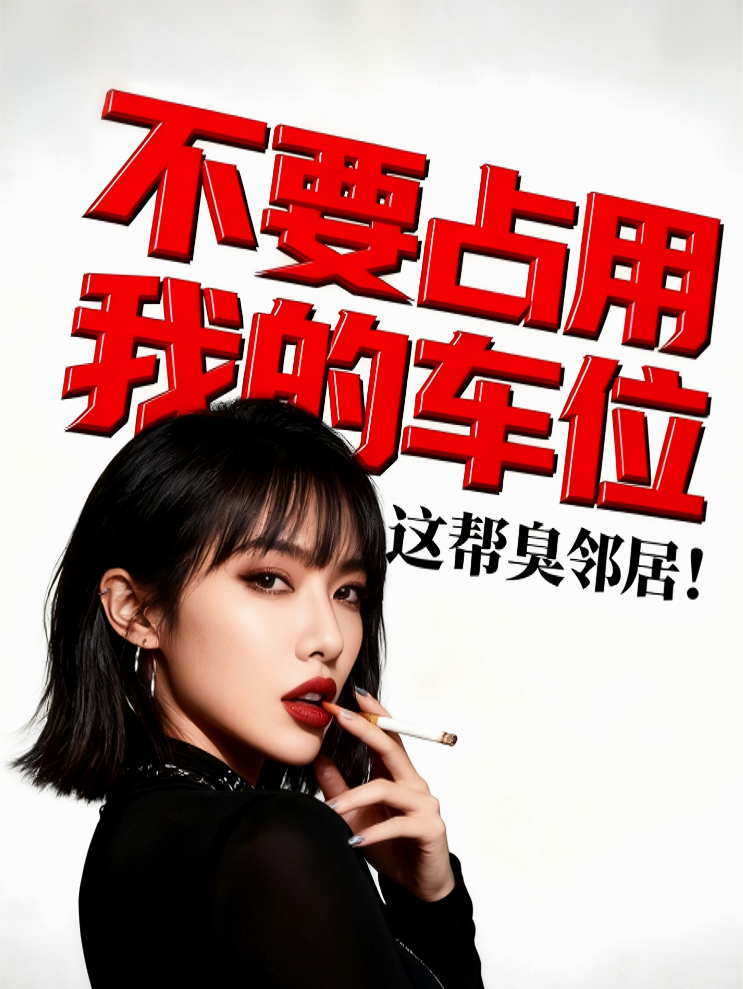 不要占用我的车位，这帮臭邻居