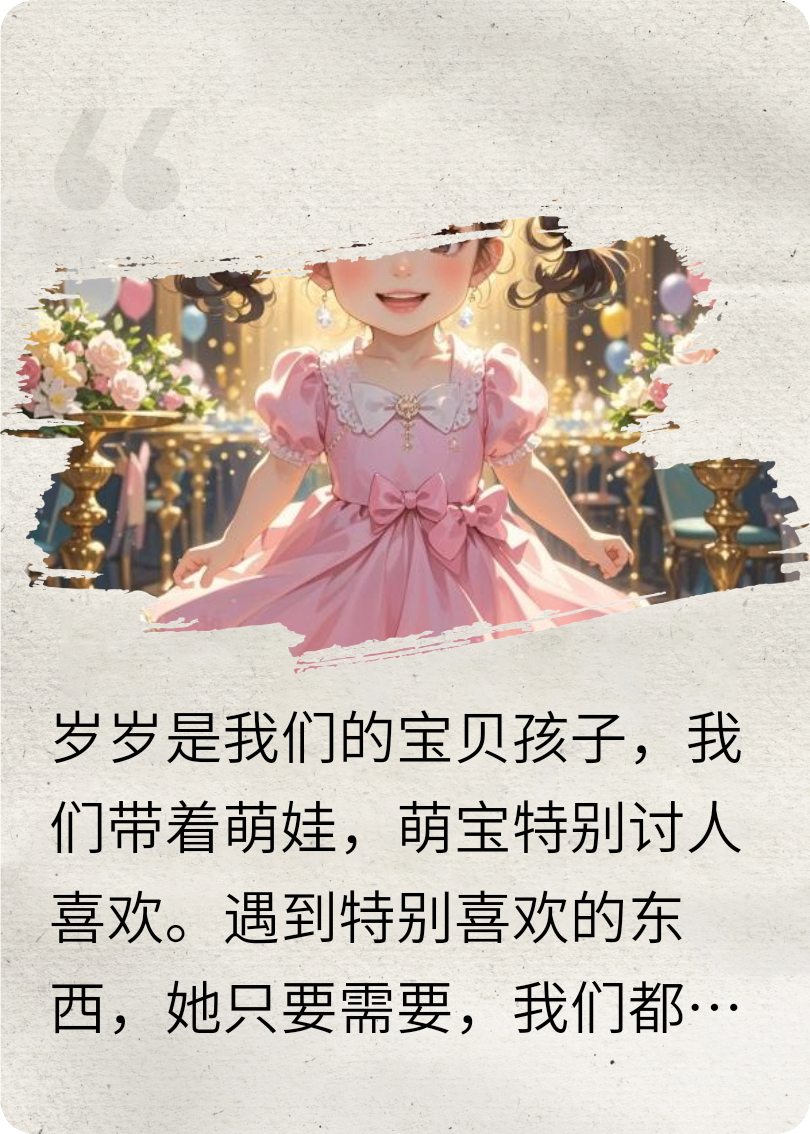 首富麻袋一套，捡个闺女抱回家