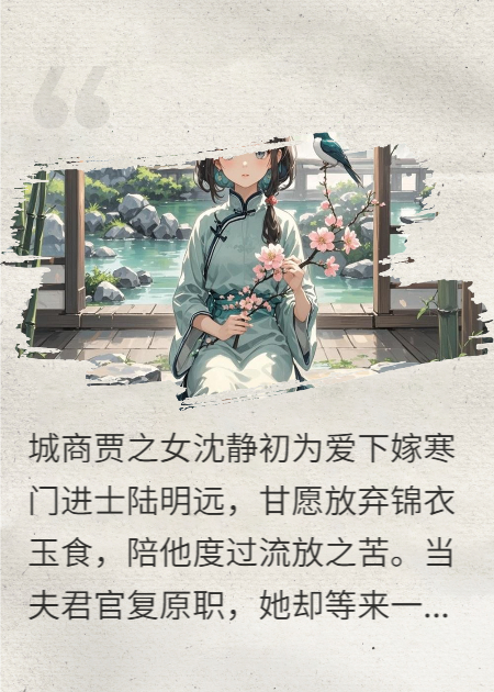 相公接回白月光，我直接让位
