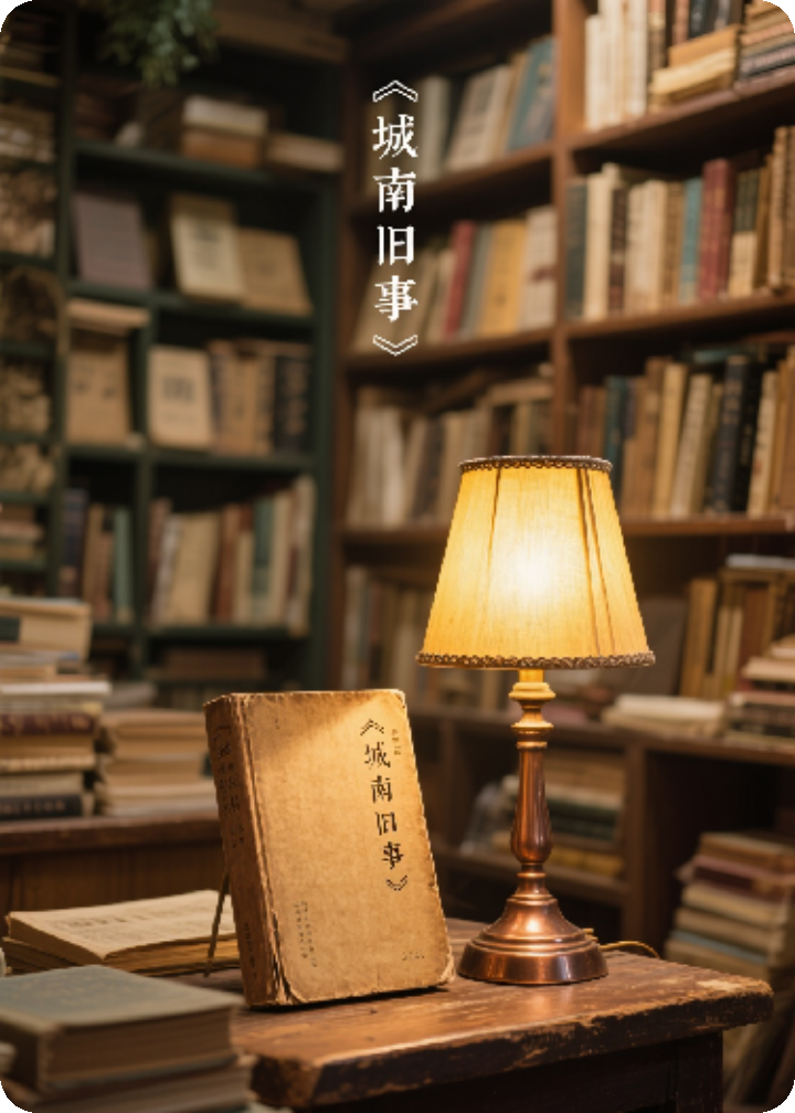 旧书与灯