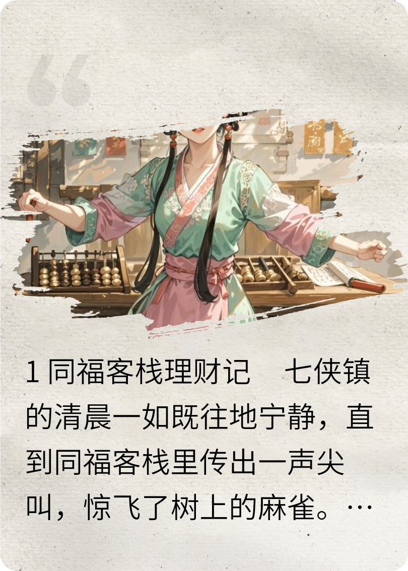 我为同福客栈写续集
