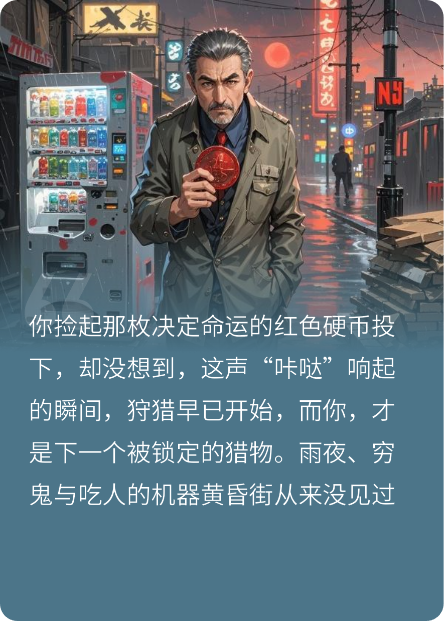红色硬币与空罐