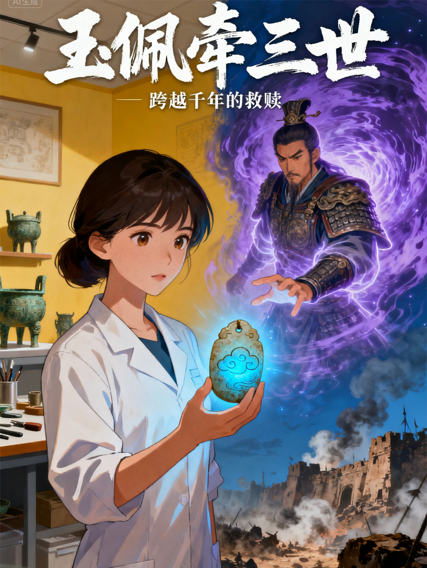 玉佩牵三世