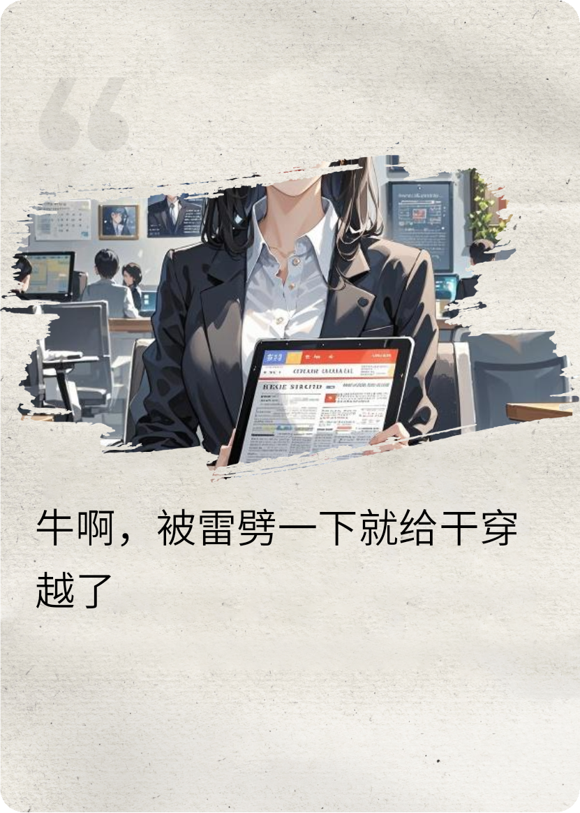 牛啊，被雷劈一下就给干穿越了