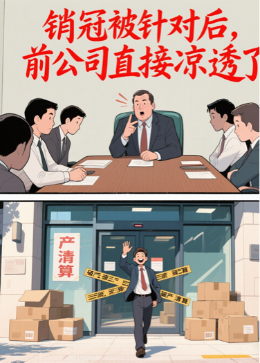 销冠被针对后，前公司直接凉透了