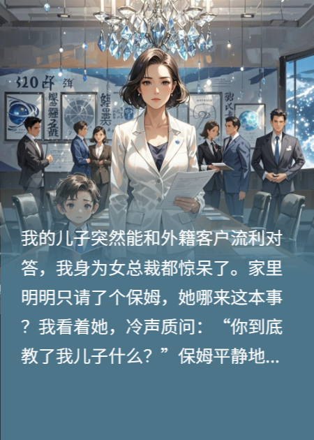 博士保姆潜伏我家，表面教子实则为复仇。