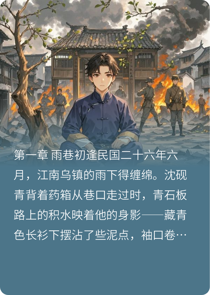 抗战胜利后：乌镇雨，故园情