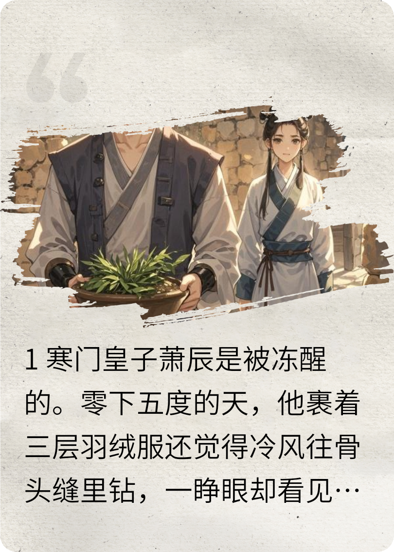 穿成废柴皇子后，我靠外卖征服了大炎