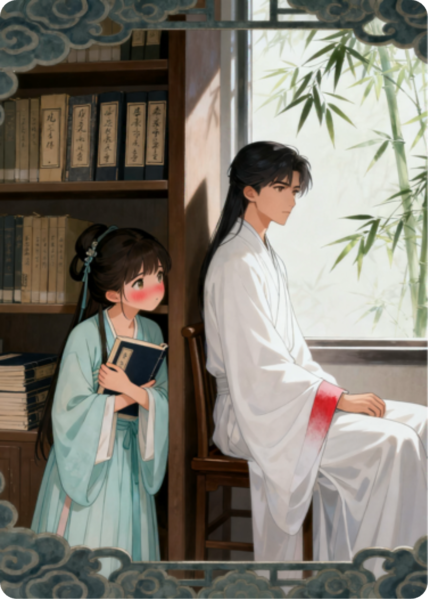 窗边的意外余光