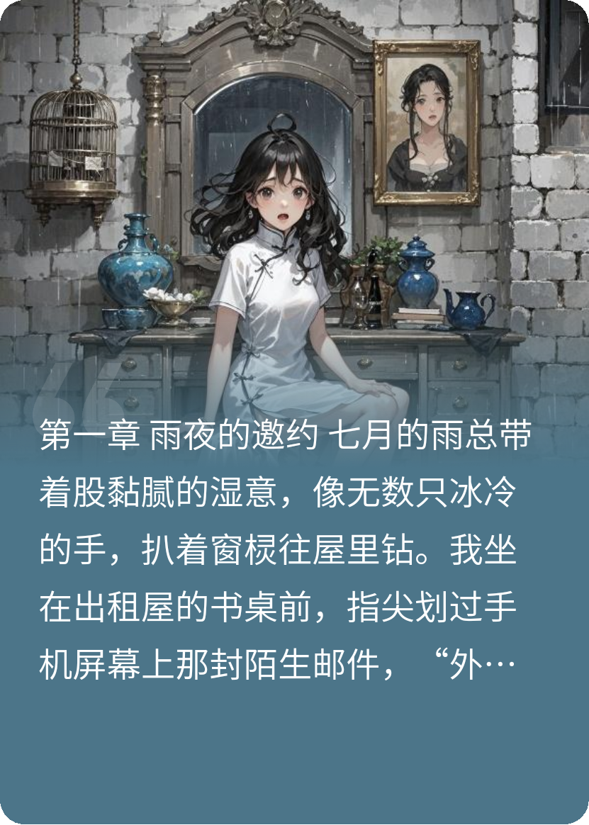 老宅里的镜中人