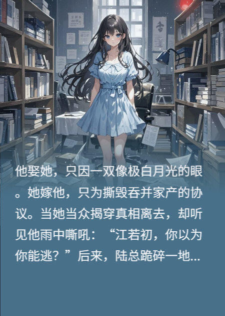 撕碎白月光：陆总的赎罪娇妻