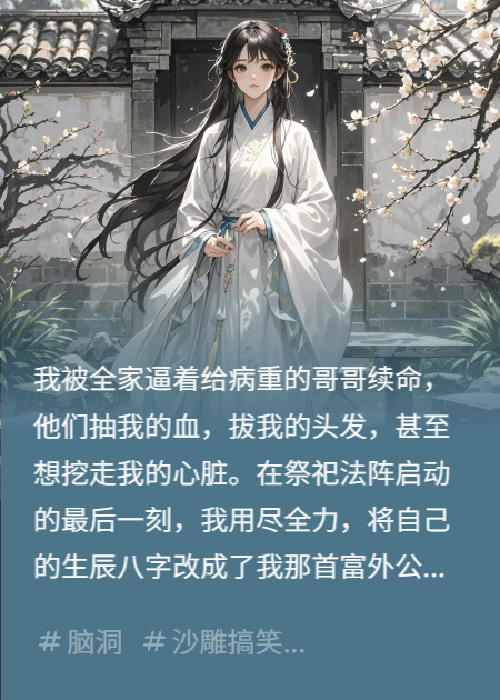 续命当天，我把生辰八字换成了首富死对头