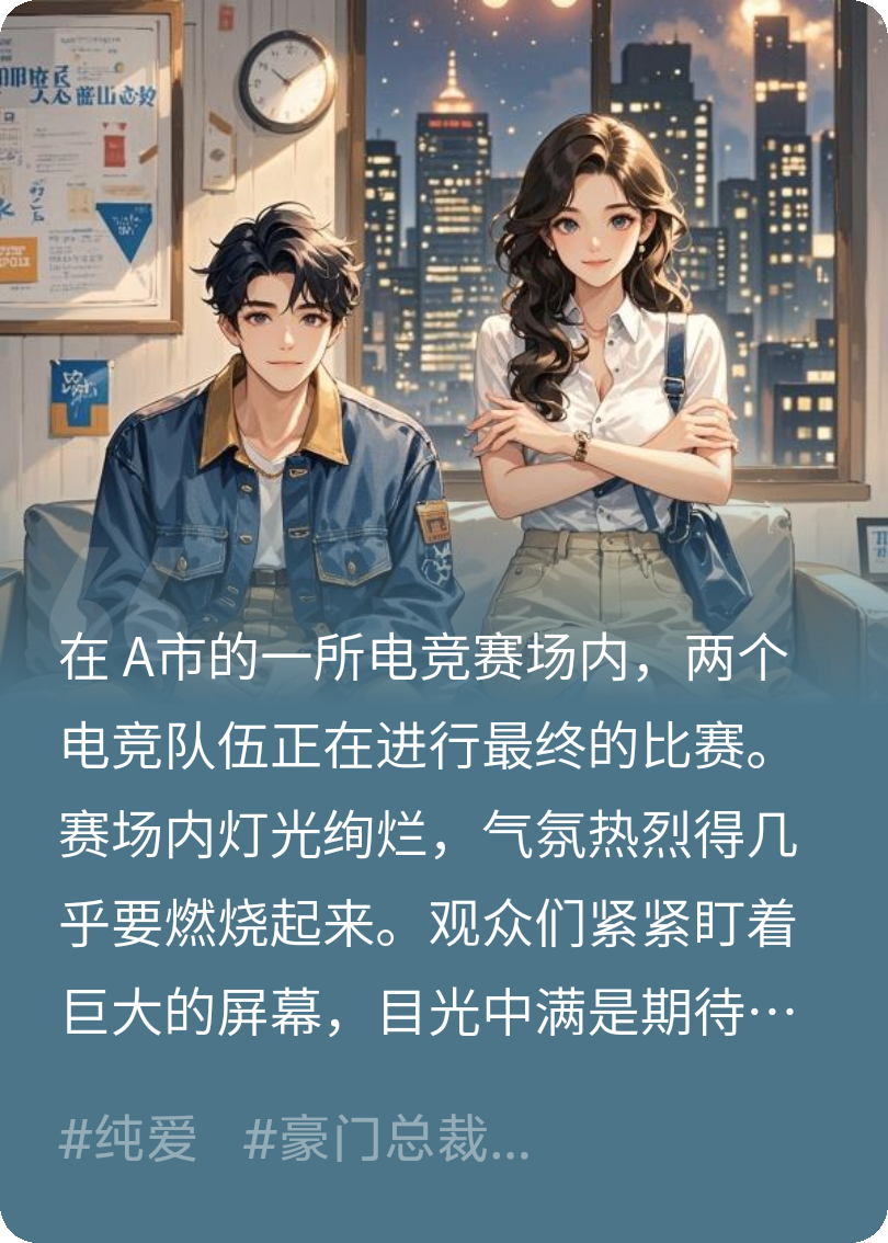 电竞小奶狗&宠溺女总裁