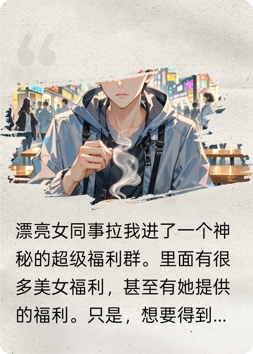 女同事拉我进超级福利群