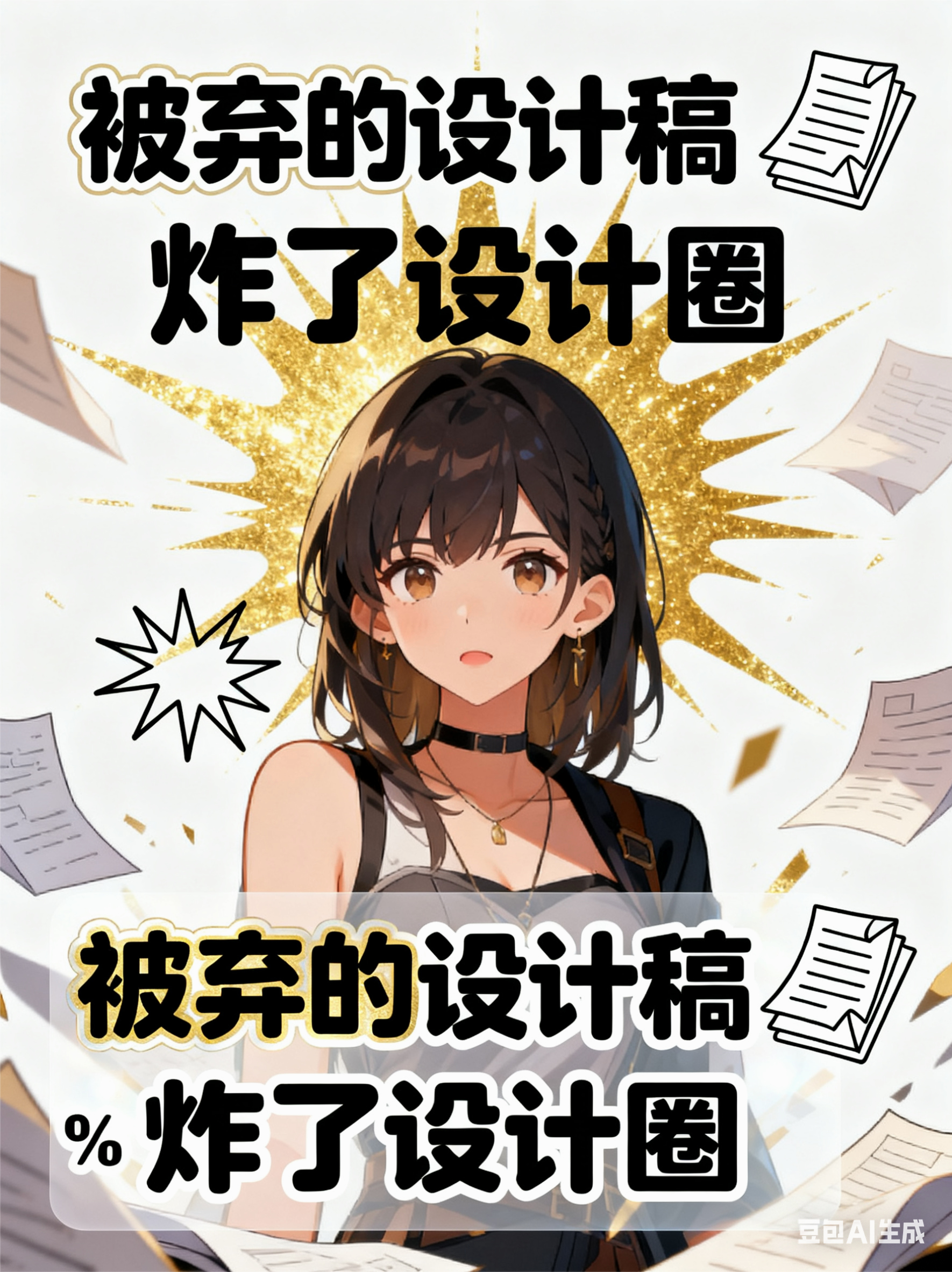 被弃的设计稿，炸了设计圈