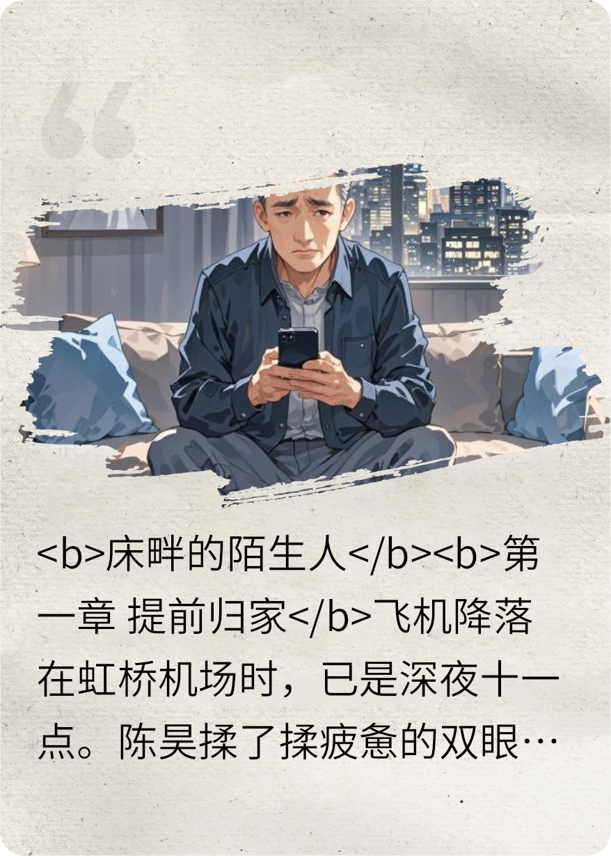 床畔的陌生人