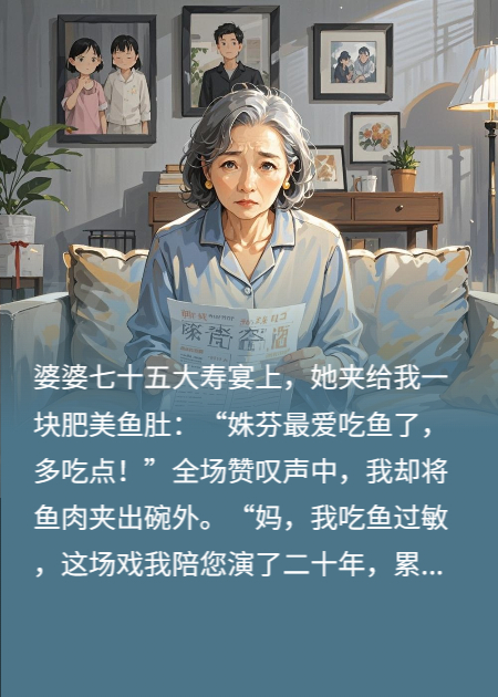 我陪影后婆婆演了二十年的婆媳情深后，我不干了