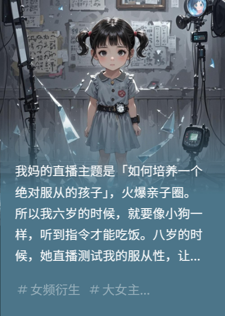 跪在玻璃上的那天，我选择打碎我妈的直播间