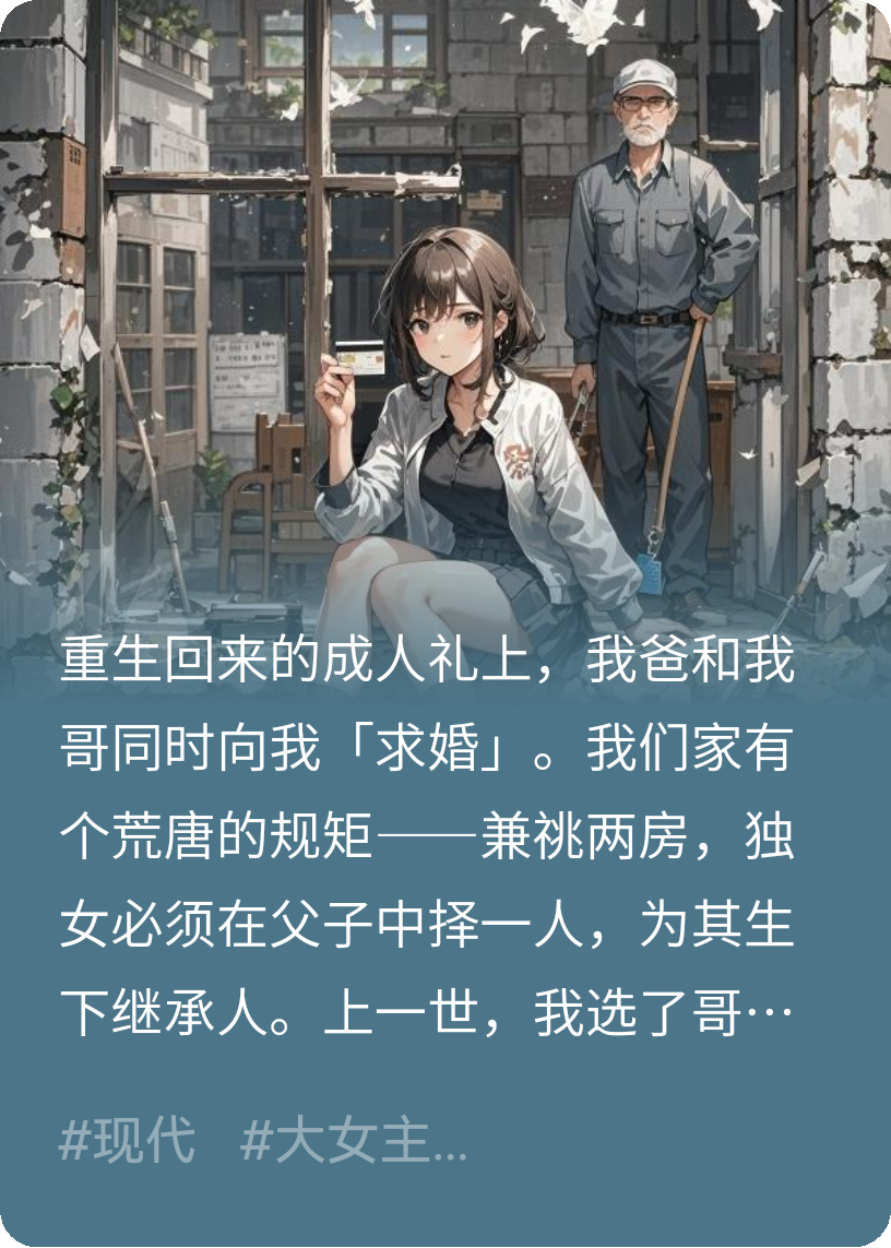 兼祧之夜：我拒了父亲和哥哥，嫁给老管家