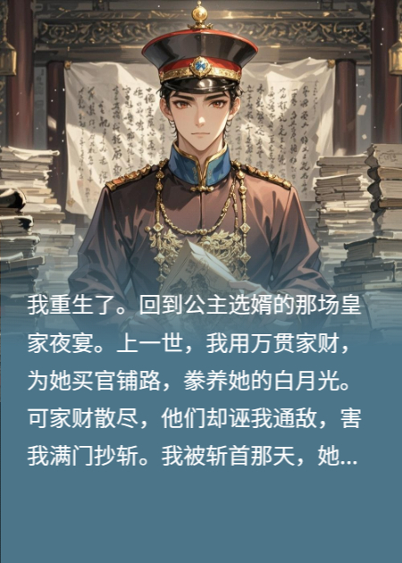 重生后我钱都捐了，看你拿什么养情郎