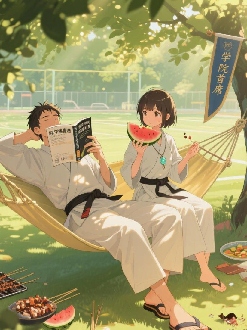导师他总在咸鱼躺，直到我被欺负