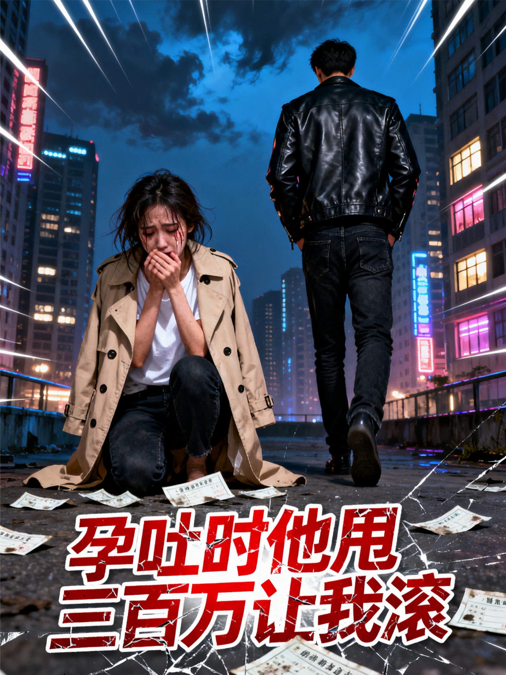 孕吐时他甩三百万让我滚后逼我打掉孩子给白月光续命