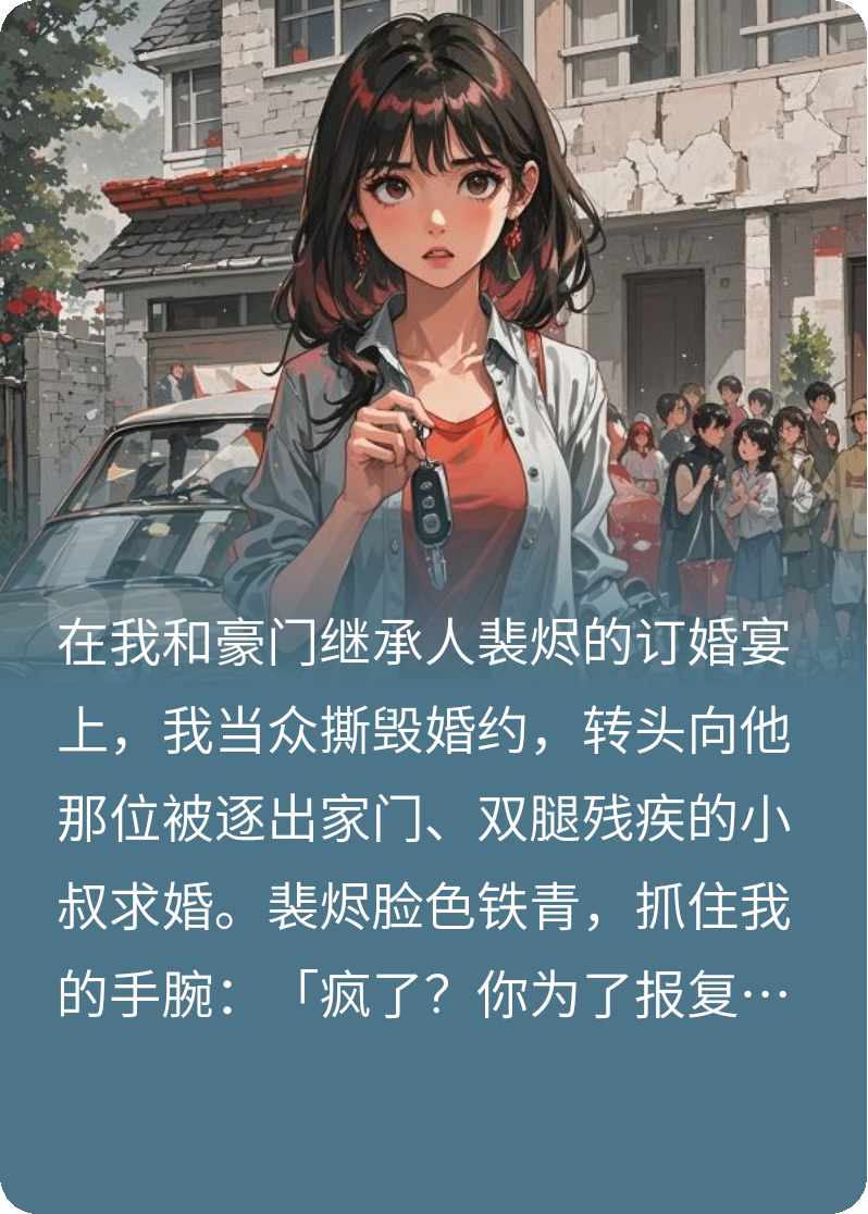 退婚疯批继承人，我转头嫁给他残疾小叔