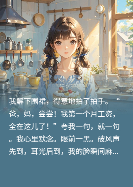 我把家暴爹送给悍妇，新欢一巴掌教他做人。