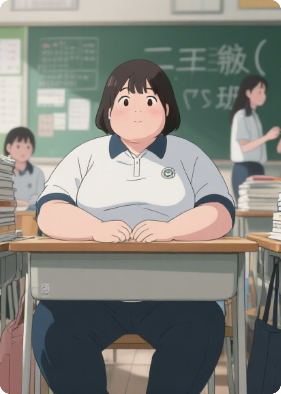 二百斤的我逆袭成白富美，震惊全学校