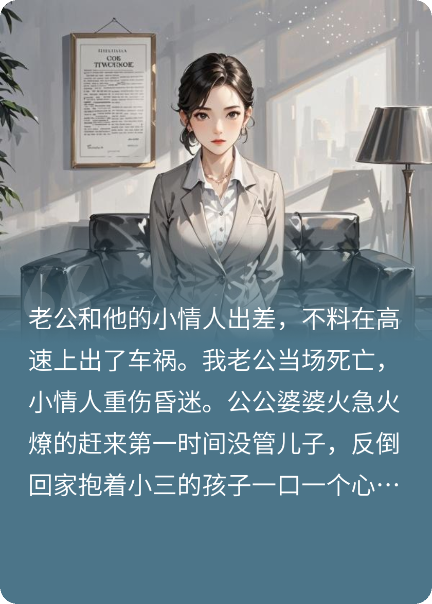 出轨丈夫车祸丧命，我火速火化