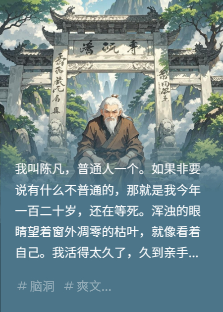 百岁老翁入仙门，前任仙子跪求原谅
