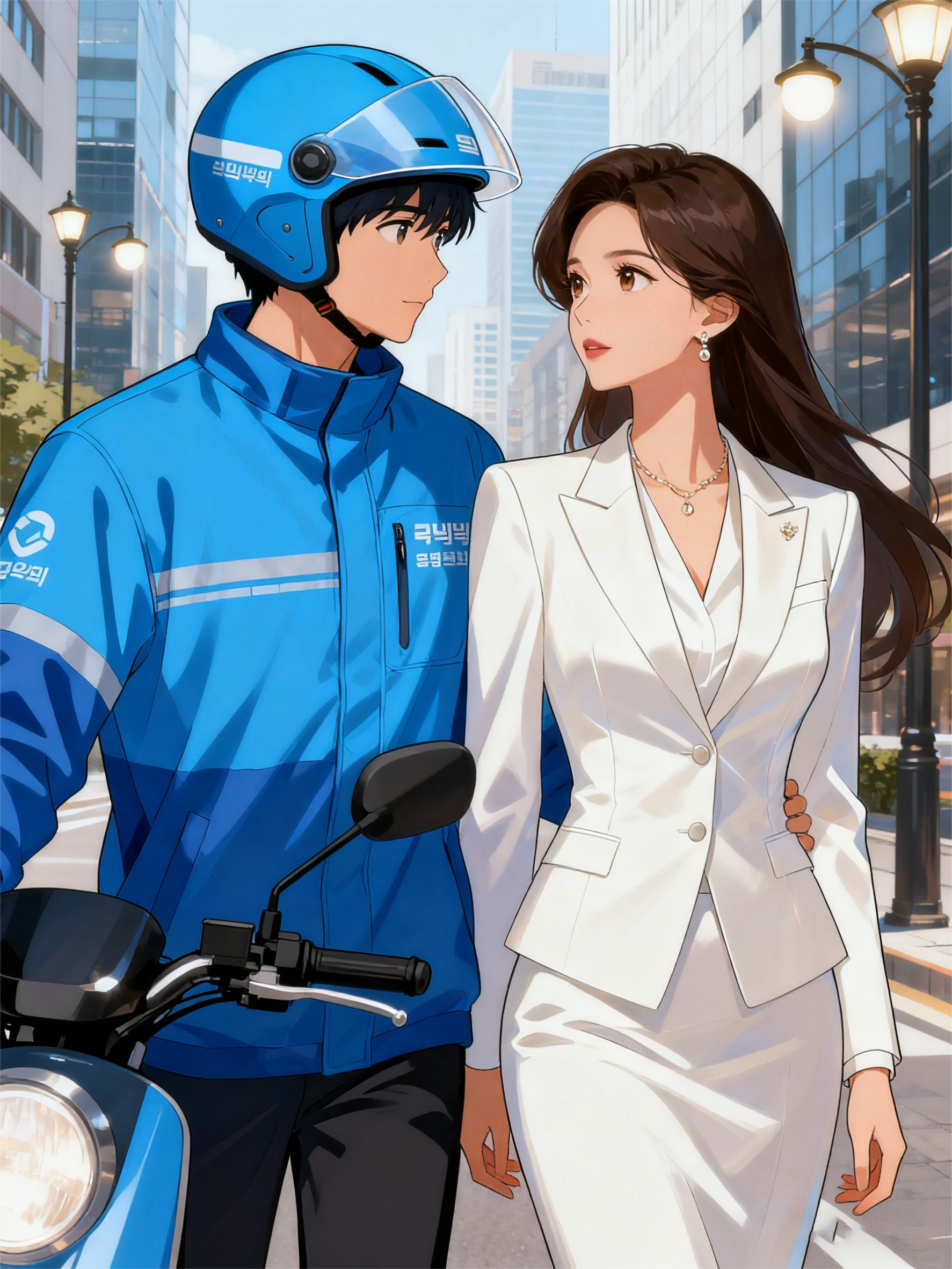 外卖小哥，叩开了女总裁的心门