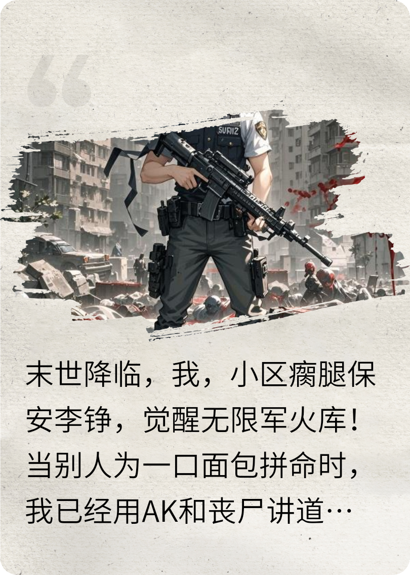 末世降临，别人囤粮我囤军火，拿加特林跟丧尸讲道理！