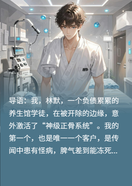 给冰山总裁做正骨推拿，她爽到要加钟