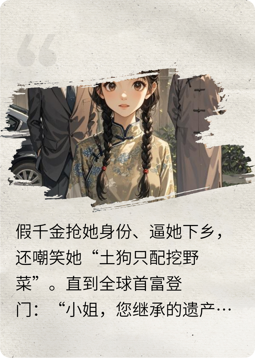 真假千金：假哭穷，真千亿（上）