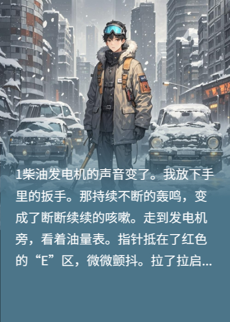 全球冰封：我手搓核聚变，点亮末日！